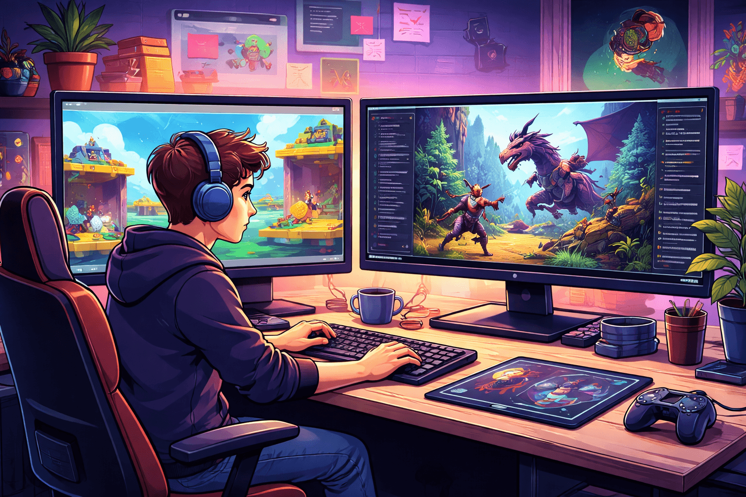 Game Development (2D & 3D Games)